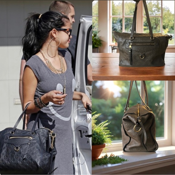 Louis Vuitton Handbags - LOUIS VUITTON Vintage Lumineuse PM Monogram Empreinte Leather Tote